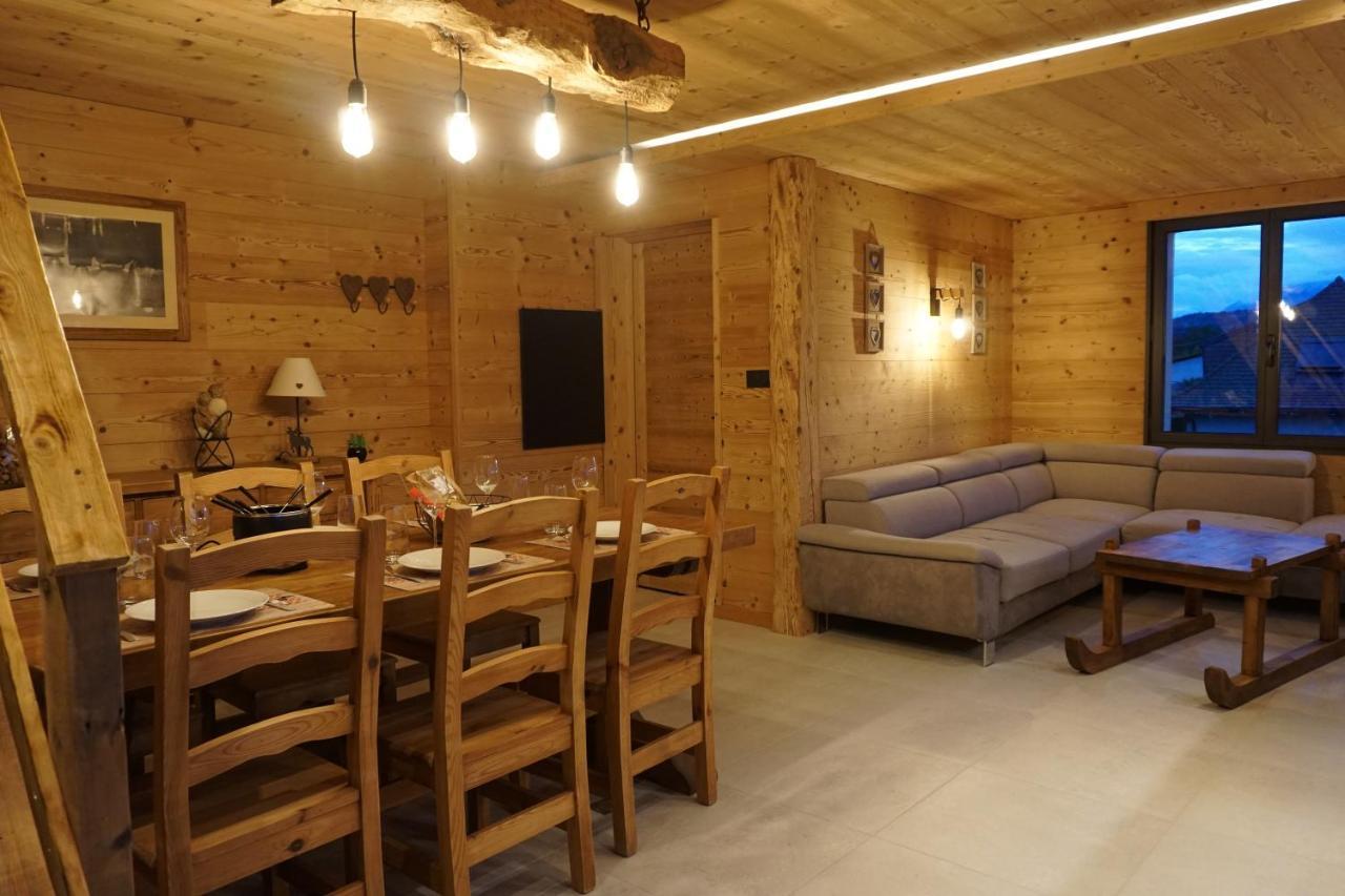 Le Chamois, Chez Le Charpentier D'Antan, La Chaleur Du Bois, Le Calme De La Campagne Apartment Epagny Metz-Tessy Екстериор снимка