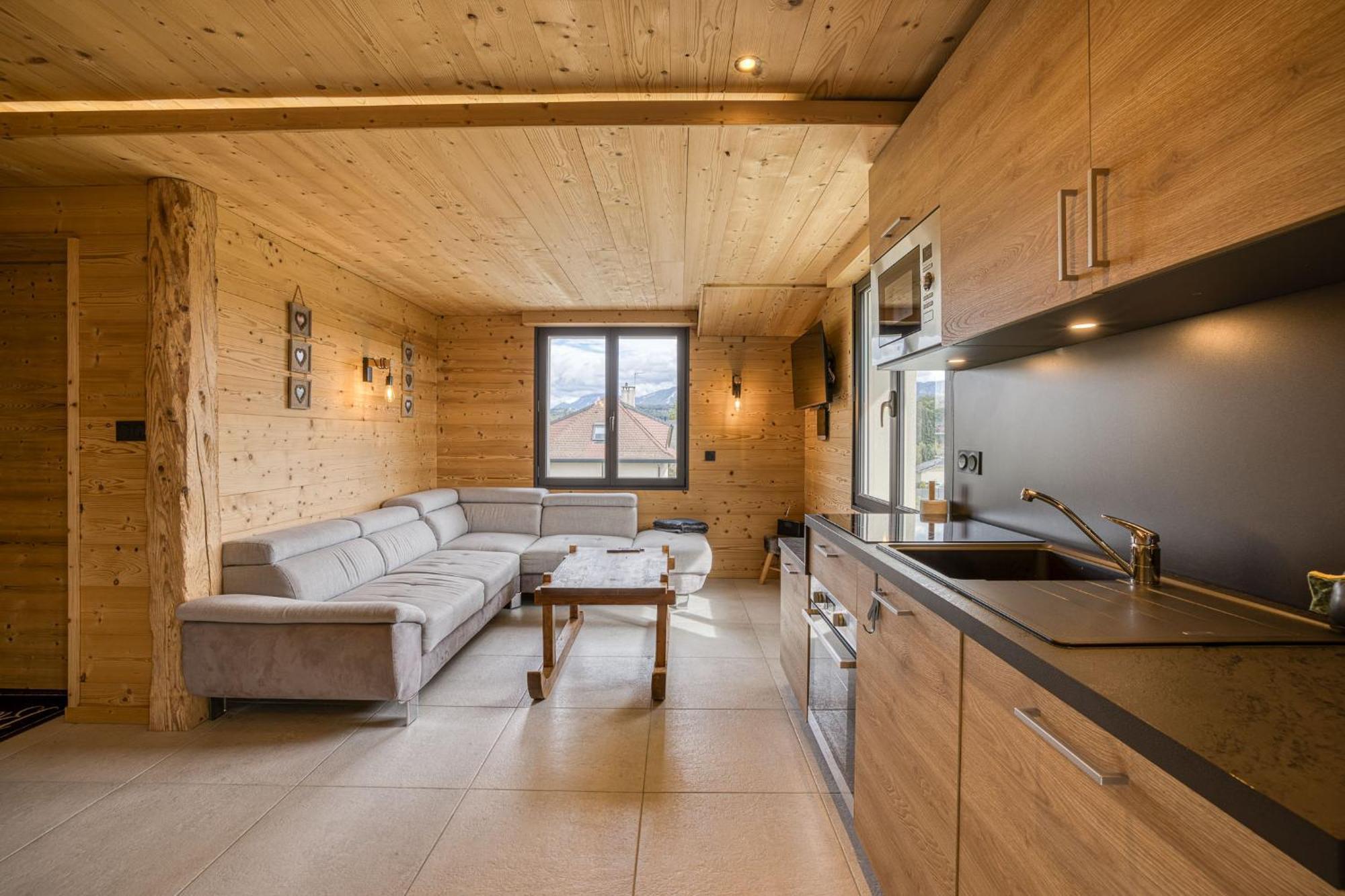 Le Chamois, Chez Le Charpentier D'Antan, La Chaleur Du Bois, Le Calme De La Campagne Apartment Epagny Metz-Tessy Екстериор снимка